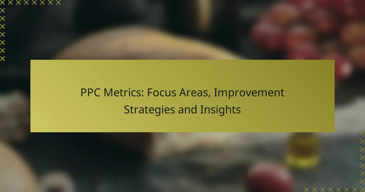 PPC Metrics: Focusgebieden, Verbeteringsstrategieën en Inzichten